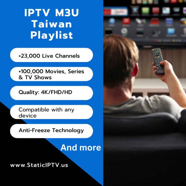 iptv m3u taiwan playlist