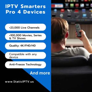 PTV Smarters Pro 4 Devices