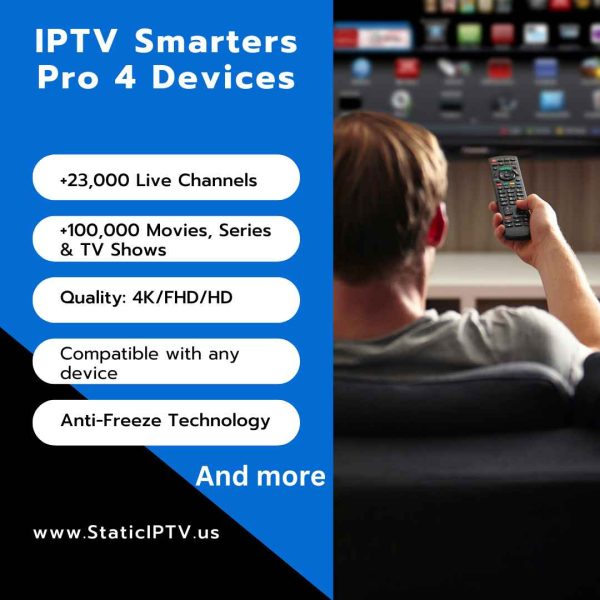 PTV Smarters Pro 4 Devices
